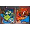 Image 1 : LOT OF HOT WHEELS RACING TRACK WITH FIRE RING,