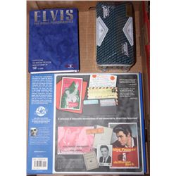 LOT OF ELVIS: TREASURES BOOK CONTAINS REMOVABLE
