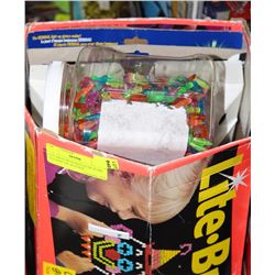 LITE BRITE WITH PEGS STAR WARS AND BOB THE BUILDER