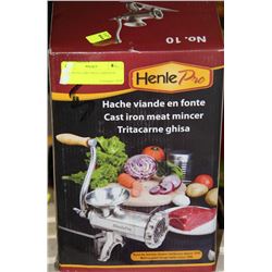 NEW HENLE PRO MEAT GRINDER