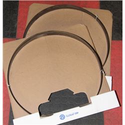 PAIR OF 14'10" X 1" BAND SAW BLADES