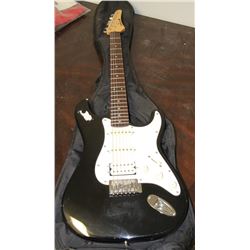 SAMICK ELECTRIC GUITAR WITH BAG CASE