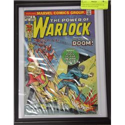 WARLOCK #5 1970'S COMICBOOK DISPLAY 20CENT COVER
