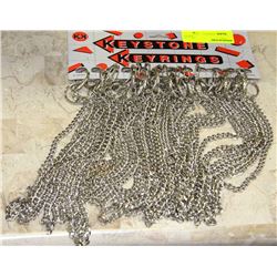 CARD OF CHAIN  KEYRINGS