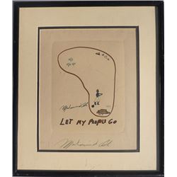 Muhammad Ali, Let My People Go, Lithograph