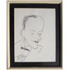 Image 1 : Fred Astaire, Self Portrait, Ink Drawing