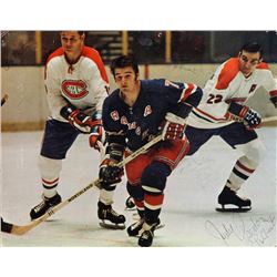 Rod Gilbert, Rangers - Steve Shutt and Guy Lafleur Canadiens, Photograph #