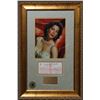 Image 1 : Ava Gardner, Autographed Personal Check with Photograph #