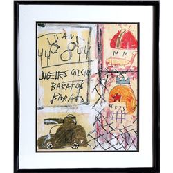 Jean-Michel Basquiat, No Title Jugettes Colchh, Poster