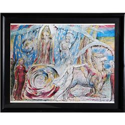 William Blake, Beatrice addressing Dante from the Car, Poster
