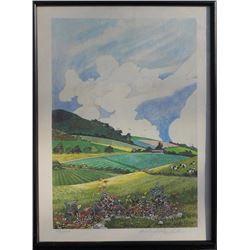 Richard Chamberlain, Memories of Sussex, Lithograph