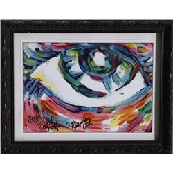 Courteney Cox and David Arquette, Eye, Offset Lithograph