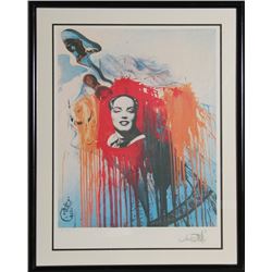 Salvador Dali, Marilyn Monroe, Offset Lithograph #