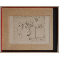 James Dean, Jimmy's Drawing of a Bullfighter, Lithograph