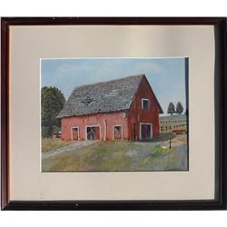 Dwight D. Eisenhower, The Deserted Barn, Offset Lithograph
