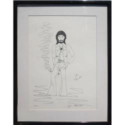 John Entwistle, Self Portrait, Serigraph