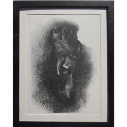 Marisol Escobar, Foot and Faces, Lithograph