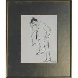 Peter Falk, Self Portrait as Columbo, Offset Lithograph