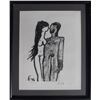 Image 1 : Lawrence Ferlinghetti, Nude Couple, Lithograph