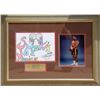 Image 1 : Joe Frazier, Smokin' Joe Doodle for Hunger, Drawing with Photograph #