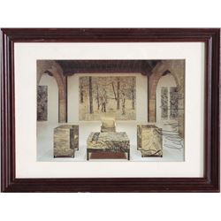 Gilbert and George, The Tuileries, Offset Lithograph