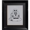 Image 1 : Bobcat Goldthwait, Stand Up Comedian, Marker Drawing