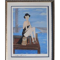 Victoria Gotti, Dock of the Bay, Lithograph