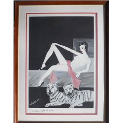 Victoria Gotti, Midnight Lady, Lithograph