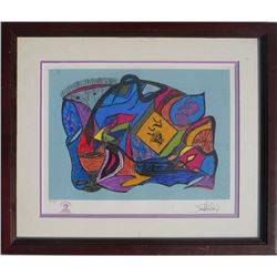 Jimi Hendrix, Genesis, Lithograph by the estate