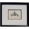 Image 1 : R. Jaffe, Christmas Tree with Presents, Ink Drawing