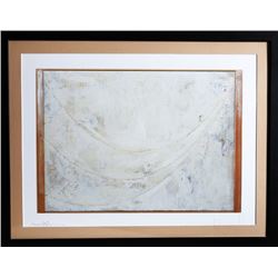 Jasper Johns, No Title White Canvas, Poster
