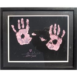 Quincy Jones, Handprints, Offset Lithograph