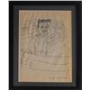 Image 1 : Henry Lee Lucas, Frankenstein on a Boat, Ink Drawing