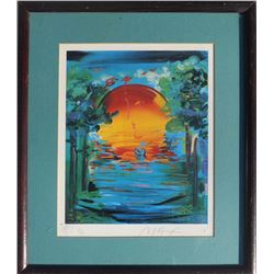 Peter Max, Better World - United Nations, Offset Lithograph