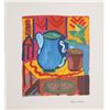 Image 1 : Henry Miller, Blue Pitcher, Lithograph #
