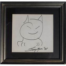 Terry Moore, Cat Doodle, Marker Drawing