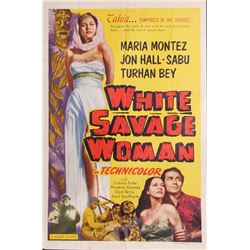 White Savage Woman starring Maria Montez, Movie Poster #