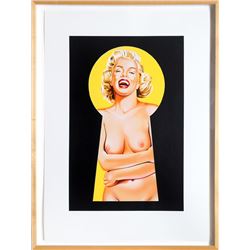 Mel Ramos, Peek a Boo Marilyn 3, Lithograph #