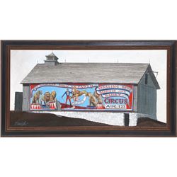 Richard Whorf, First Sign of Spring Ringling Bros. Barnum and Bailey Circus, Oil Painting  #