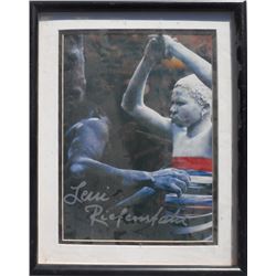 Leni Riefenstahl, Wrapping of Cloth from Mein Africa, Offset Lithogaph