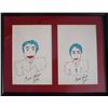 Image 1 : Cesar Romero, Two Jokers from Batman, Two Ink Drawings
