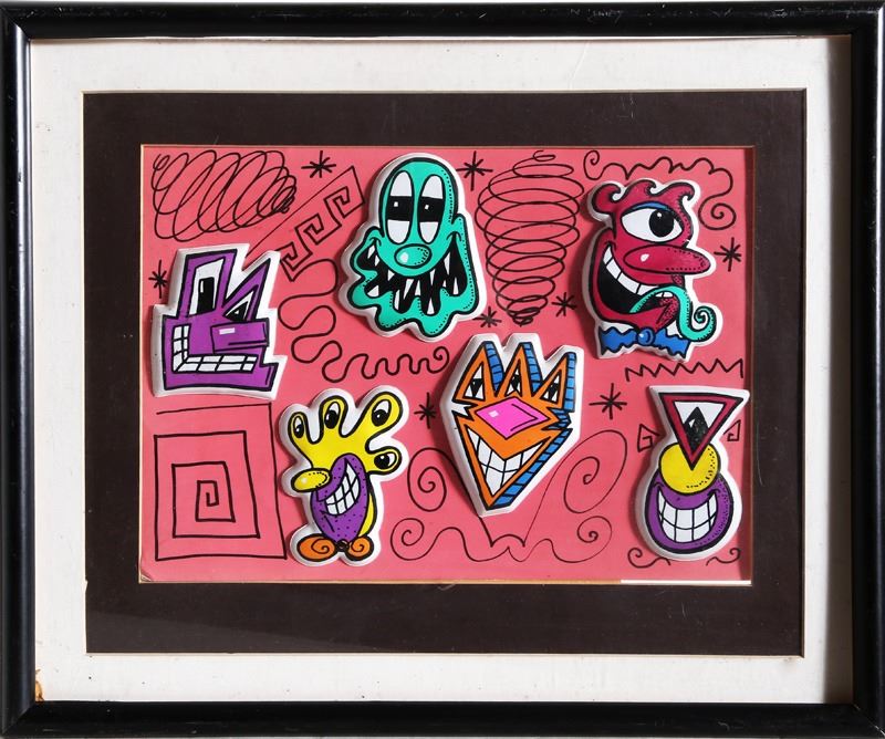 Kenny Scharf (ケニーシャーフ) マグネットKenny Scharf (@kennyscharf
