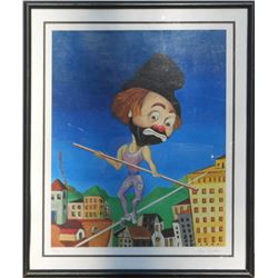 Red Skelton, Above It All, Lithograph