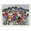 Image 1 : Elke Sommer, Folk Dancing, Offset Lithograph