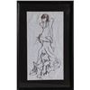 Image 1 : Stephen Sprouse, Figure Strutting, Marker Drawing