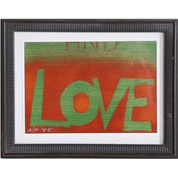 Unknown Artist, Love, Offset Lithograph