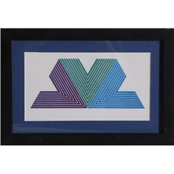 Frank Stella, Untitled, Poster