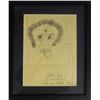 Image 1 : Ottis Toole, Portrait with Tongue, Ink Drawing