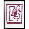 Image 1 : Kurt Vonnegut, Untitled Tock Tick, Silkscreen