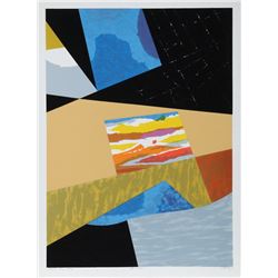 Seong Moy, Black Sky, Serigraph